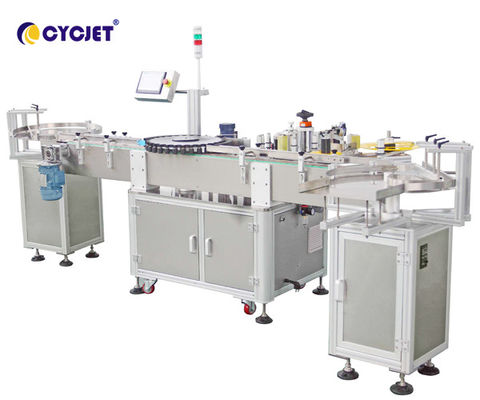 Count Sticker Labeling Machine CLB 510 Automatic Square Bottle Labeling Machine